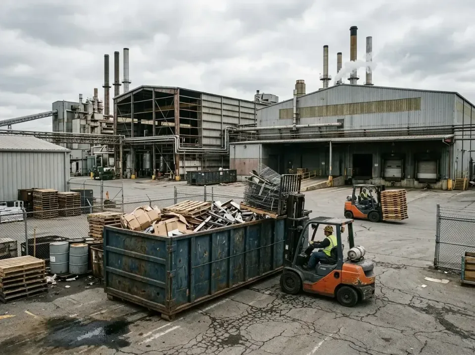 industrial-factory-scrap-conta-003 — frequently asked questions, Cheap Roll-off Dumpster Rentals in Charleston, IL
